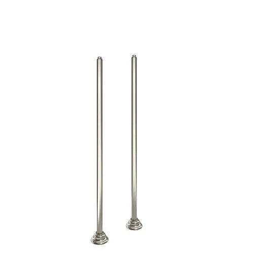 Moen Weymouth Brushed Nickel Floor Mount Tub Filler Riser  TS25105BN - Plumbing Market