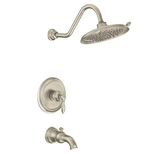 Moen Weymouth Brushed Nickel M-CORE 2-Series Tub/Shower  UTS232104EPBN - Plumbing Market
