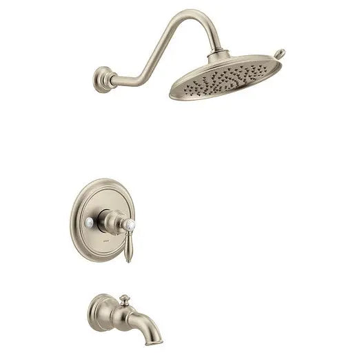 Moen Weymouth Brushed Nickel M-CORE 3-Series Tub/Shower  UTS33103EPBN - Plumbing Market