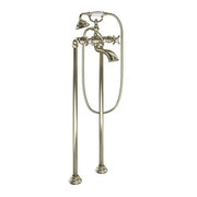 Moen Weymouth Brushed Nickel Two-Handle Tub Filler Including Handheld Shower  S22105BN - Plumbing Market