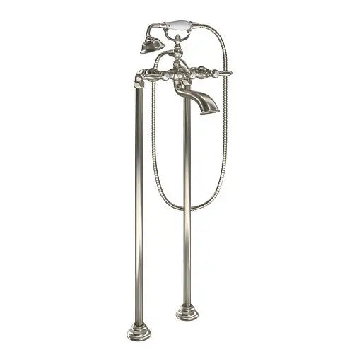 Moen Weymouth Brushed Nickel Two-Handle Tub Filler Including Handheld Shower  S22110BN - Plumbing Market