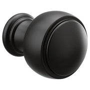Moen Weymouth Matte Black Drawer Knob  YB8405BL - Plumbing Market