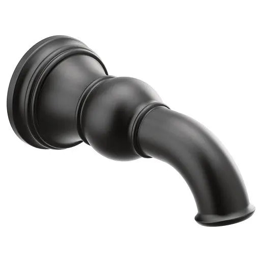 Moen Weymouth Matte Black Nondiverter Spouts  S12105BL - Plumbing Market