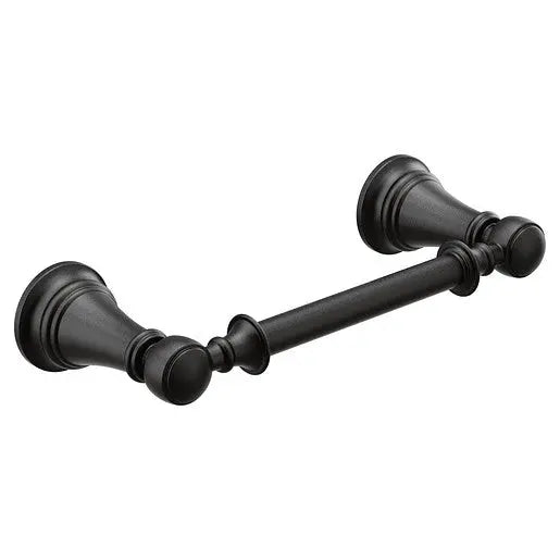 Moen Weymouth Matte Black Pivoting Toilet Paper Holder  YB8408BL - Plumbing Market