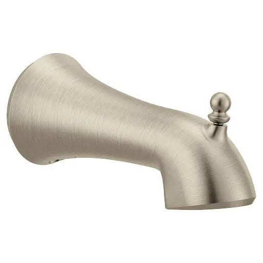 Moen Wynford Brushed Nickel Diverter Spout  175385BN - Plumbing Market