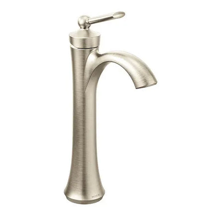 Moen Wynford Brushed Nickel One-Handle High Arc Bathroom Faucet  4507BN - Plumbing Market