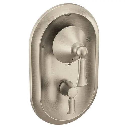 Moen Wynford Brushed Nickel Posi-Temp® With Diverter Valve Trim  T4500BN - Plumbing Market
