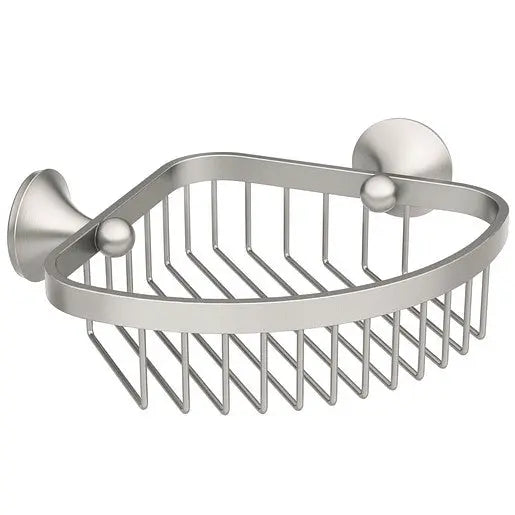 Moen Wynford Brushed Nickel Shower Basket  YB5275BN - Plumbing Market