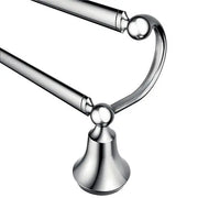 Moen Wynford Chrome 24" Double Towel Bar  YB5222CH - Plumbing Market