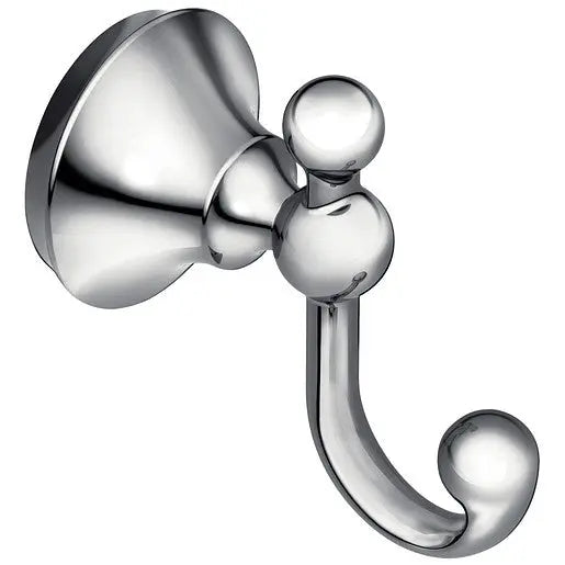 Moen Wynford Chrome Double Robe Hook  YB5203CH - Plumbing Market
