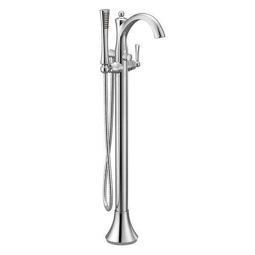 Moen Wynford Chrome One-Handle Tub Filler Includes Hand Shower  655 - Plumbing Market