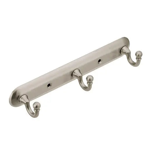 Moen Yorkshire Brushed Nickel Robe Hook  7603BN - Plumbing Market
