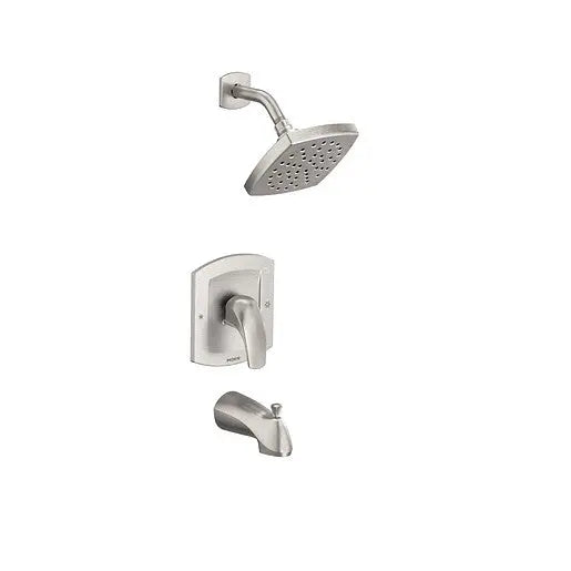 Moen Zarina Spot Resist Brushed Nickel Posi-Temp® Tub/Shower  82533SRN - Plumbing Market