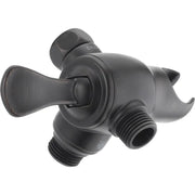 Delta All-Brass 3-Way Shr Arm Diverter/Mount With Lever Control U4920-RB-PK - Plumbing Market