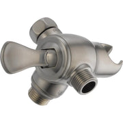 Delta All-Brass 3-Way Shr Arm Diverter/Mount With Lever Control U4920-SS-PK - Plumbing Market