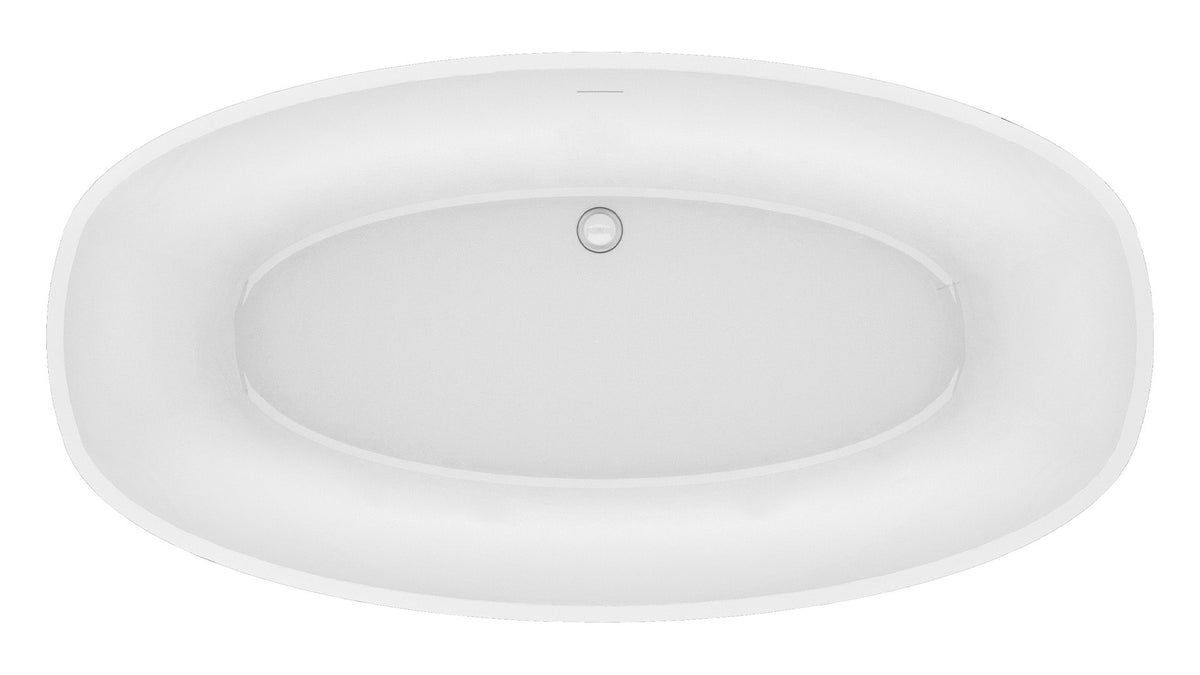 Oceania Mystic 64 Freestanding Bathtub 63.5" x 32.5" x 22"