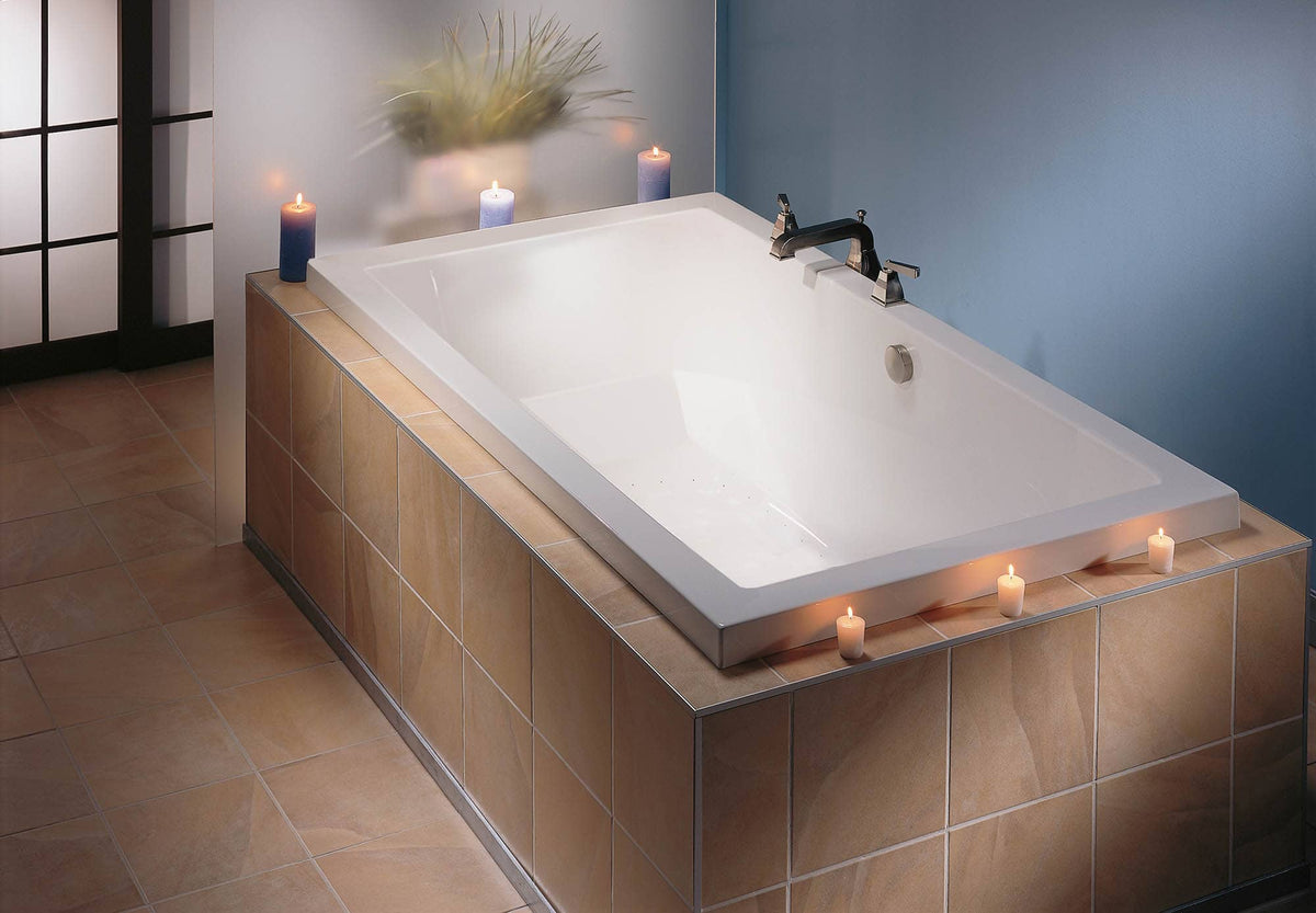Oceania Nature Drop-In Bathtub 74" x 42" x 23"