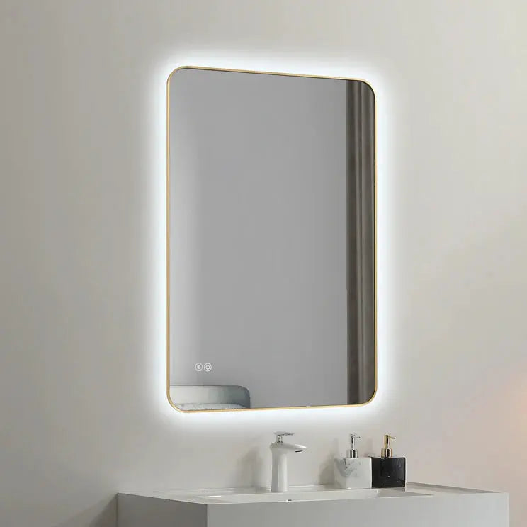 NEW INFINITY Framed Back Light LED Mirror - LMF200BX - Plumbing Market