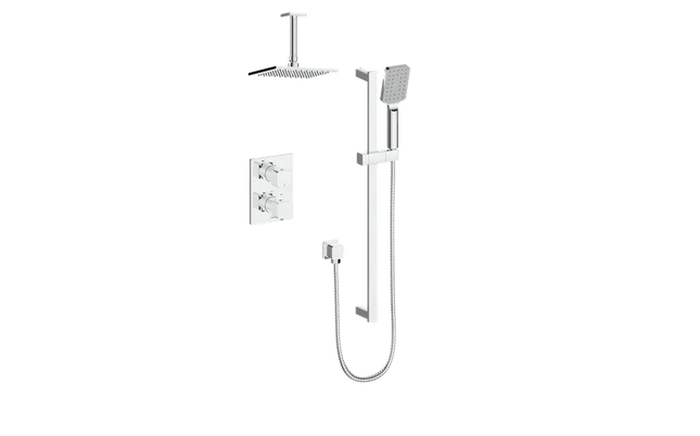 NIVEAU TRIM FOR 2-WAY TH SHOWER KIT WITH 6" CEILING ARM N/A - Plumbing Market