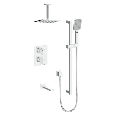 NIVEAU TRIM FOR 3-WAY TH SHOWER KIT WITH 6" CEILING ARM N/A - Plumbing Market