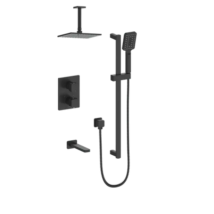 NIVEAU TRIM FOR 3-WAY TH SHOWER KIT WITH 6" CEILING ARM N/A - Plumbing Market