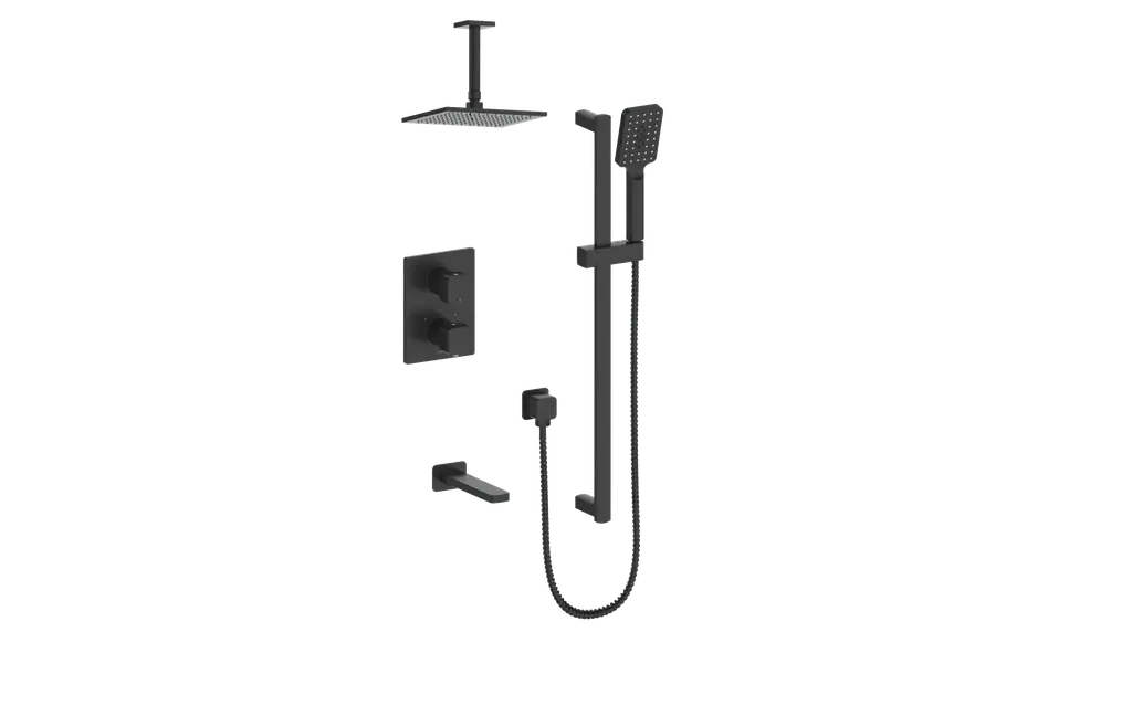 NIVEAU TRIM FOR 3-WAY TH SHOWER KIT WITH 6" CEILING ARM N/A - Plumbing Market