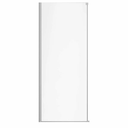 Nebula Return Panel for 36 in. Base with Clear glass in Chrome - Plumbing Market