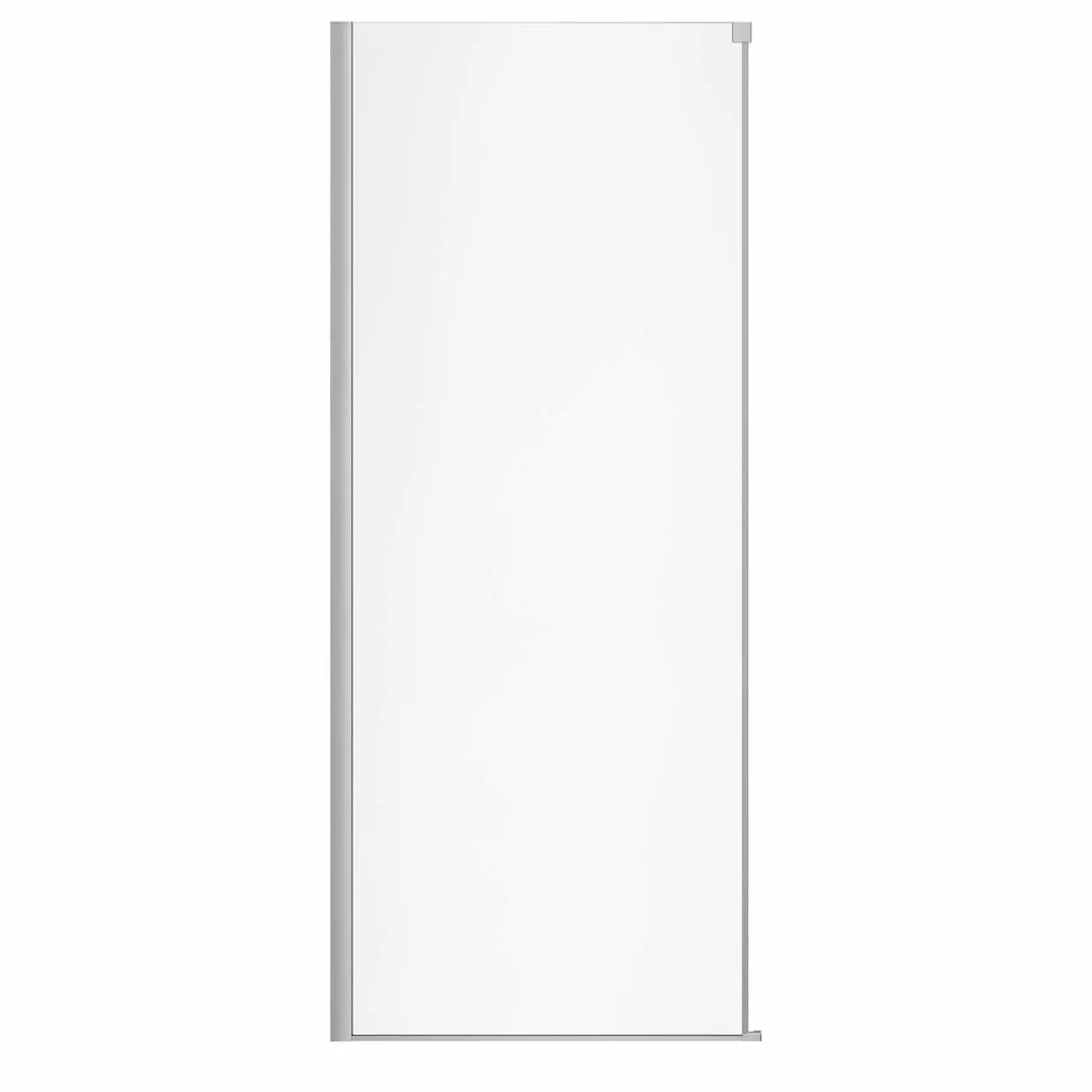 Nebula Return Panel for 36 in. Base with Clear glass in Chrome - Plumbing Market