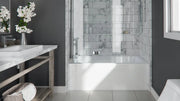 Neptune 6032 Albana With Integrated Skirt and Tiling Flange Left-Drain - Plumbing Market