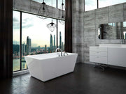 Neptune Amaze 32x66 freestanding rectangle tub - AZ3266F1R - Plumbing Market