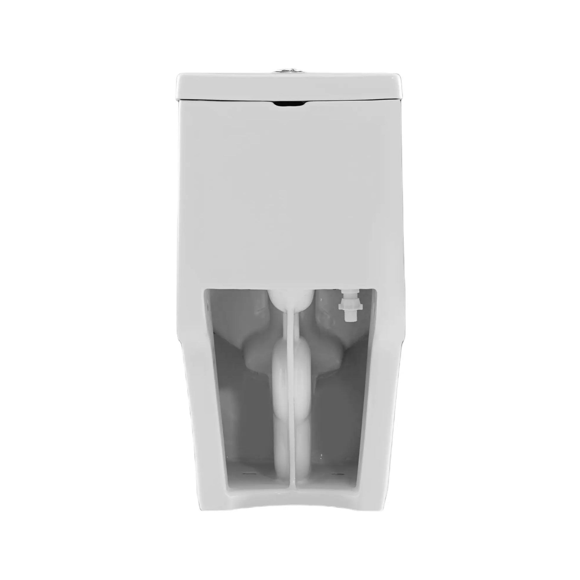 Neptune Zen One Piece Dual Flush Elongated ADA Height Toilet White - Plumbing Market