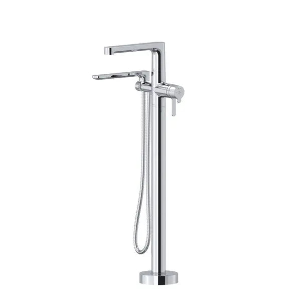 Nibi™ Thermostatic Single  Hole Floor Mount Tub Filler Trim - Plumbing Market