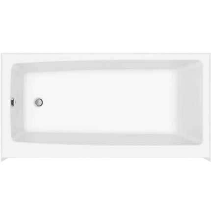 Nomad 6032 AFR AcrylX Alcove Left-Hand Drain Bathtub in White - Plumbing Market