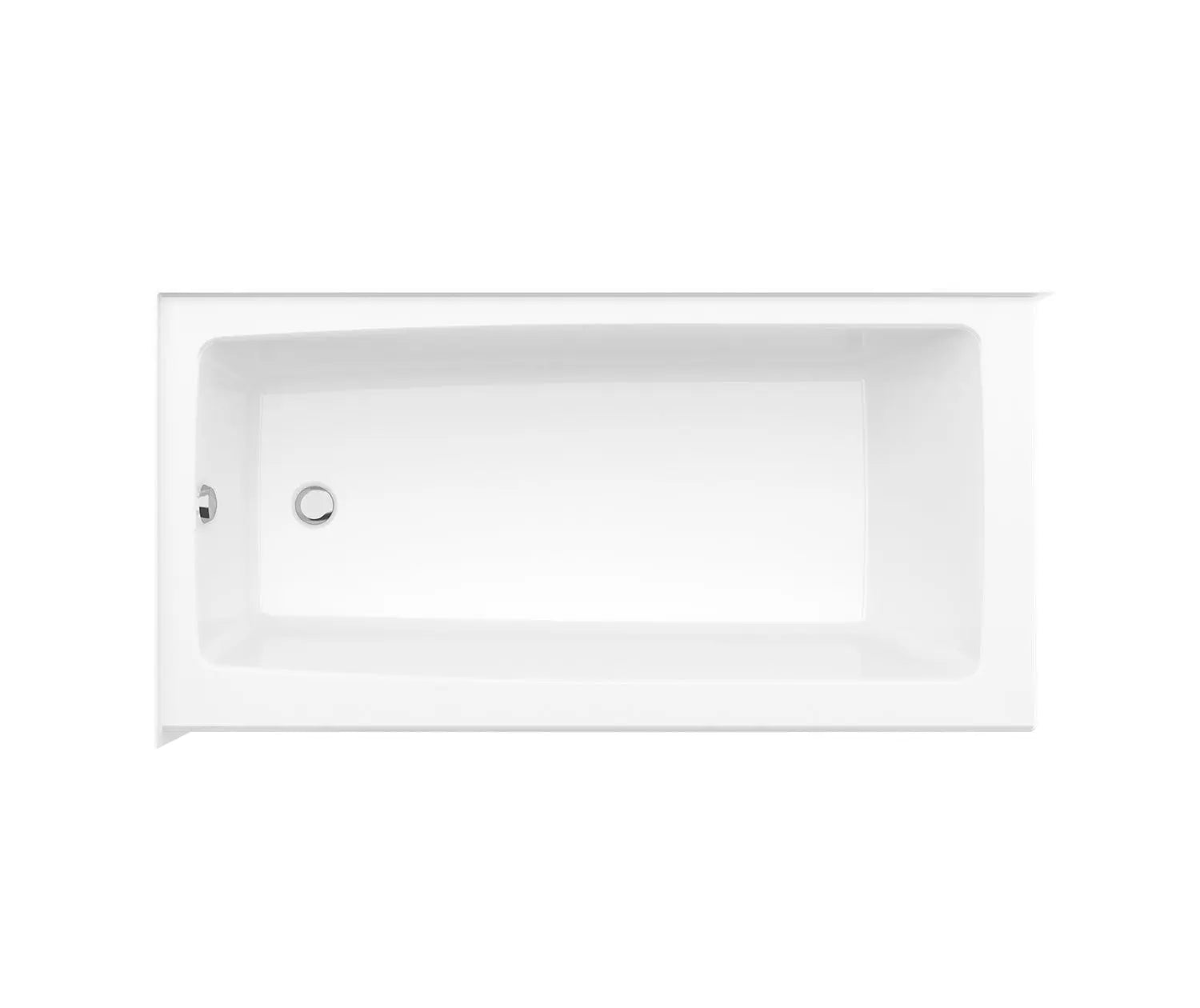 Nomad Corner 6030 AcrylX Corner Left-Hand Drain Bathtub in White - Plumbing Market
