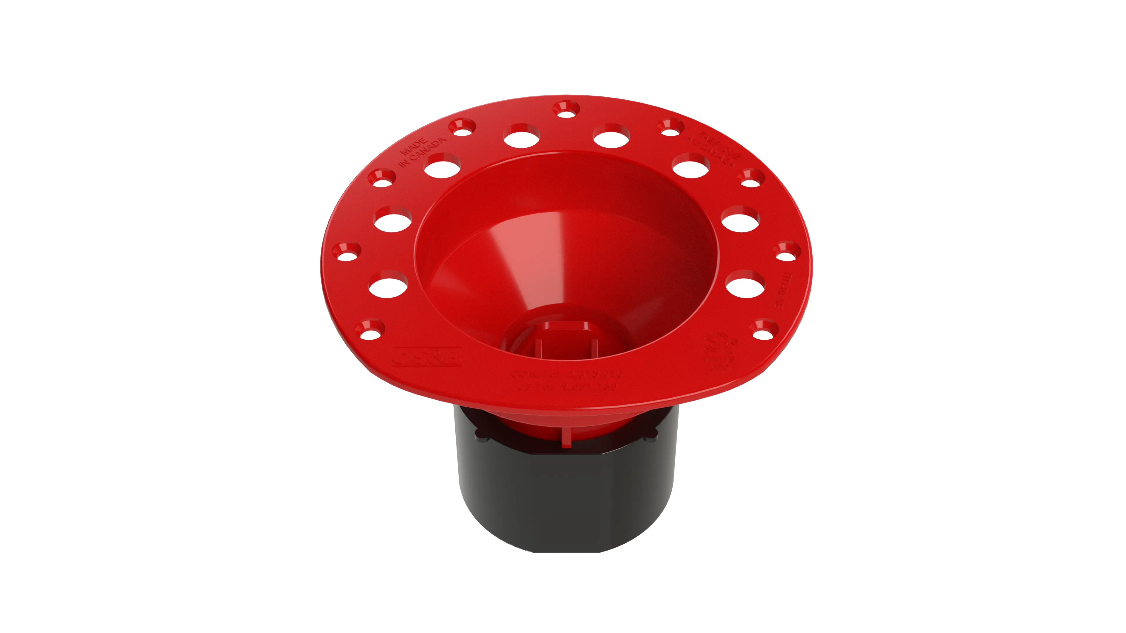 OSB 1 Piece ABS Island Tub Drain Testable Rough-in for Freestanding Tubs - Plumbing Market