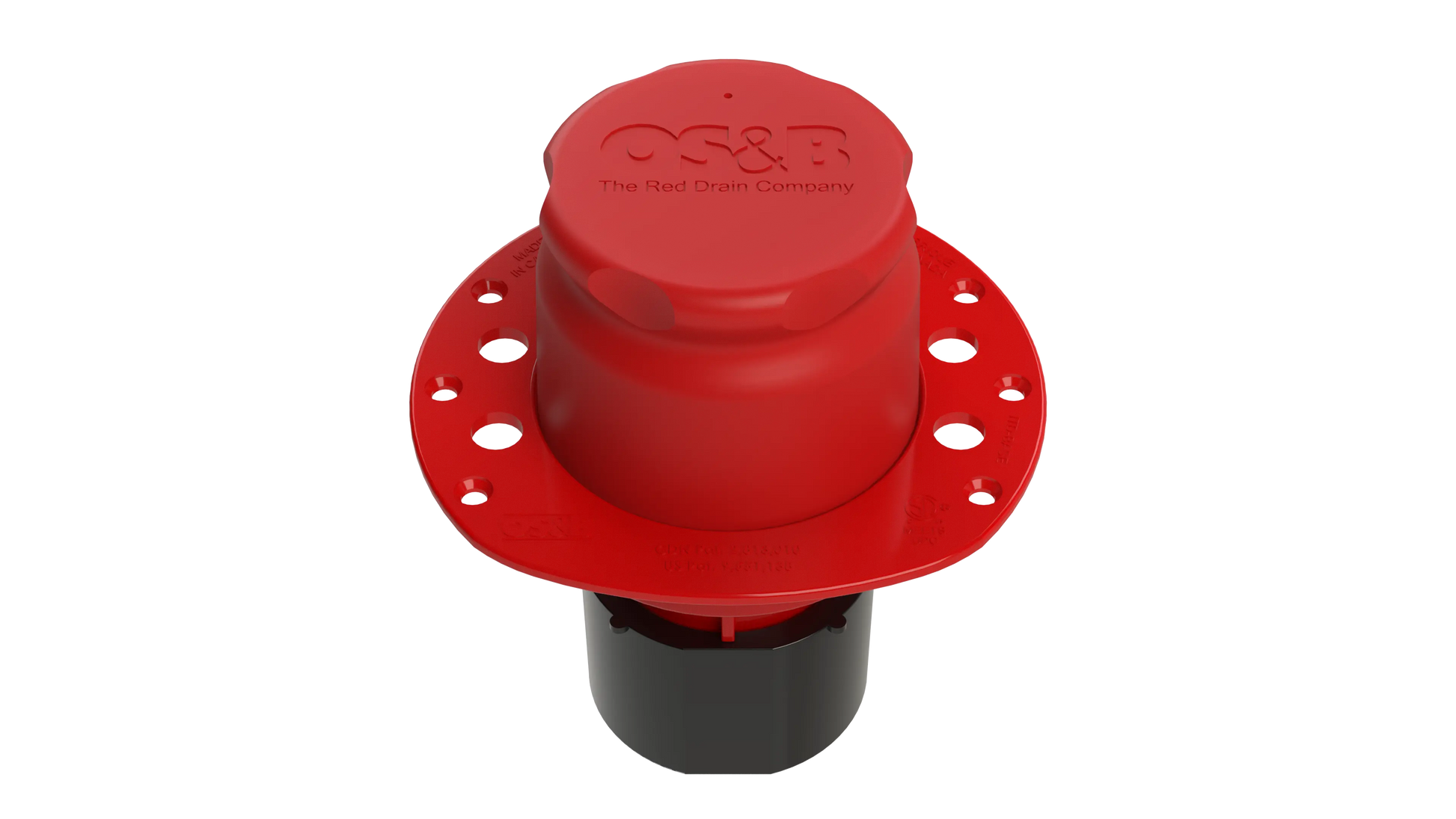 OSB 1 Piece ABS Island Tub Drain Testable Rough-in for Freestanding Tubs - Plumbing Market