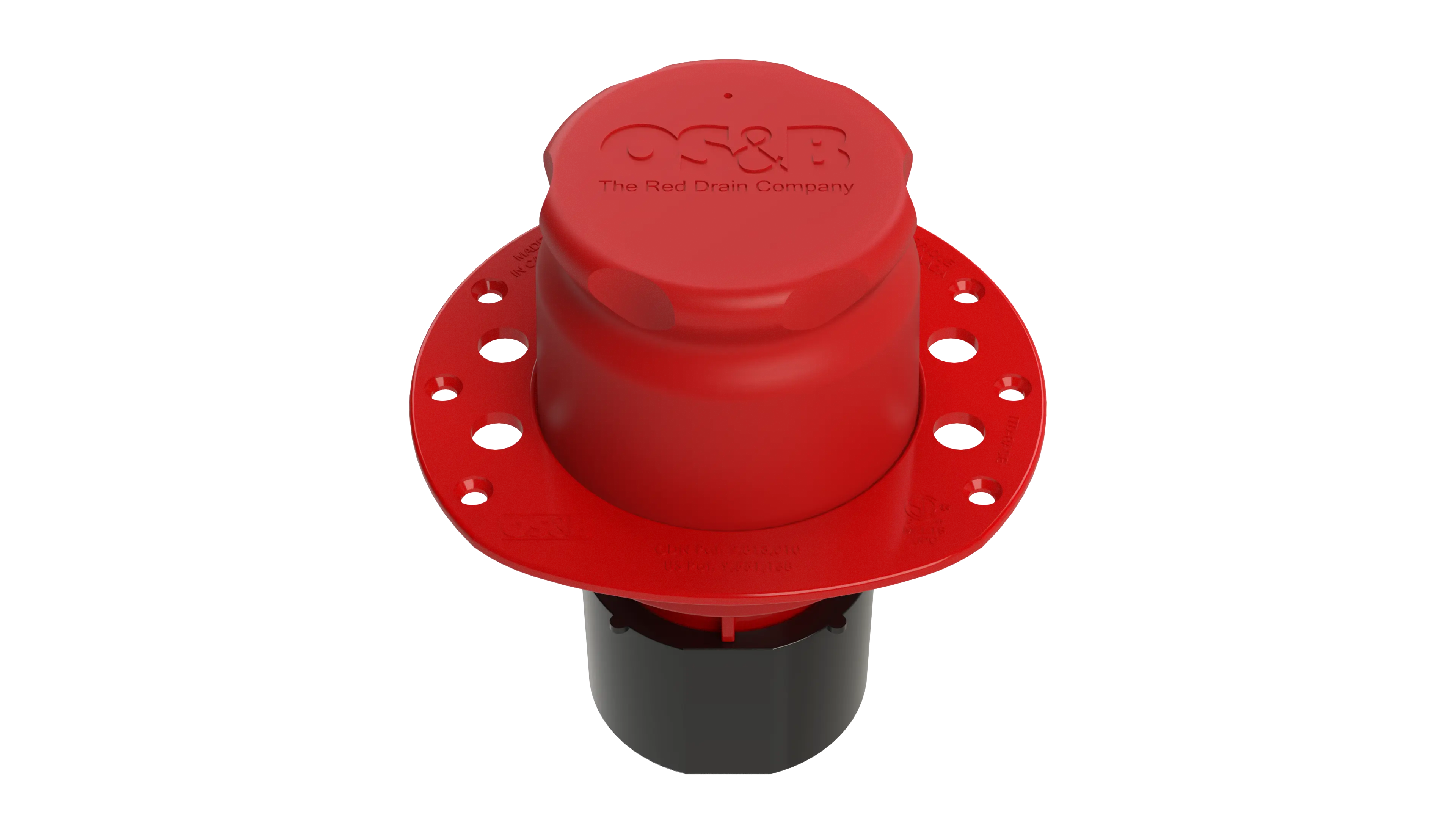 OSB 1 Piece ABS Island Tub Drain Testable Rough-in for Freestanding Tubs - Plumbing Market
