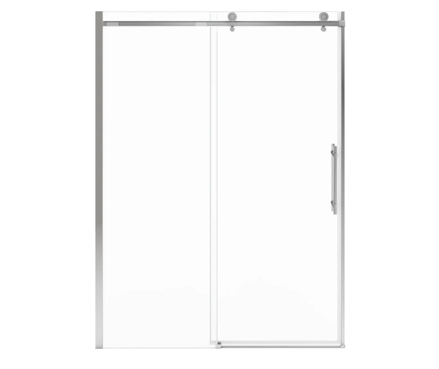 Odyssey SC 57-59 ½ x 78in. 8 mm Sliding Shower Door for Alcove Installation with Clear glass in Chrome - Plumbing Market
