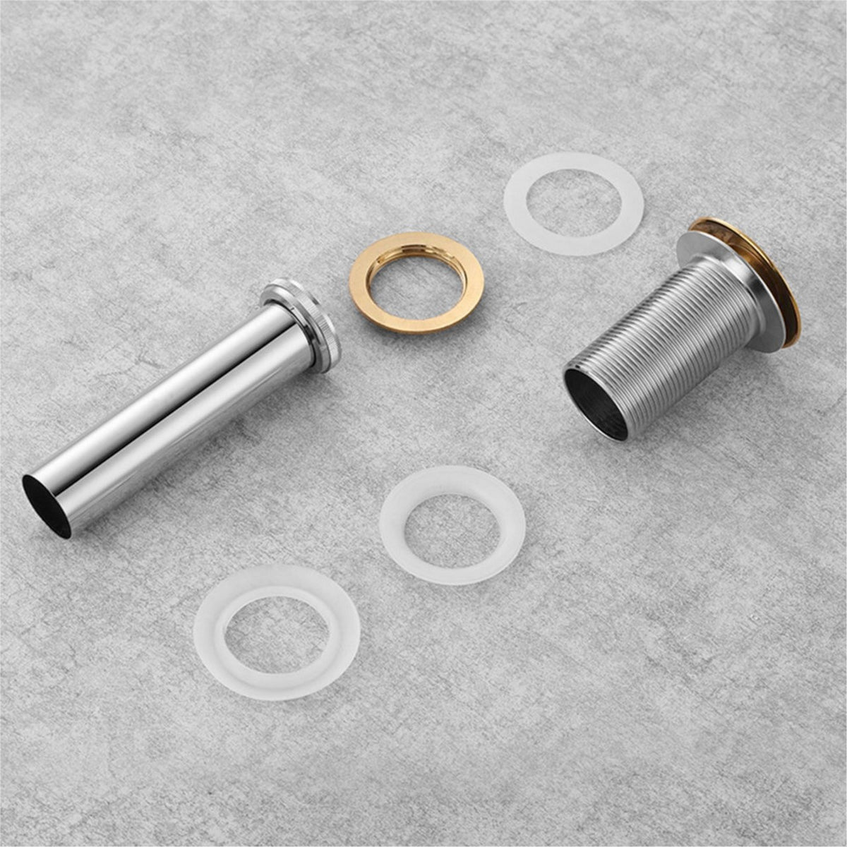 KubeBath Solid Brass Pop-Up Drain NO Overflow - Bronze (P101NO-BRZ) view 2