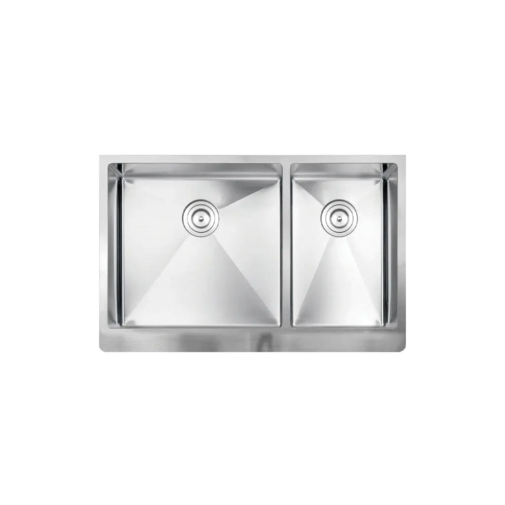 POLTEN DOPPELT 16R - 32-7/8"x19-1/2"x10" WITH STRAINERS AND BOTTOM GRIDS - Plumbing Market