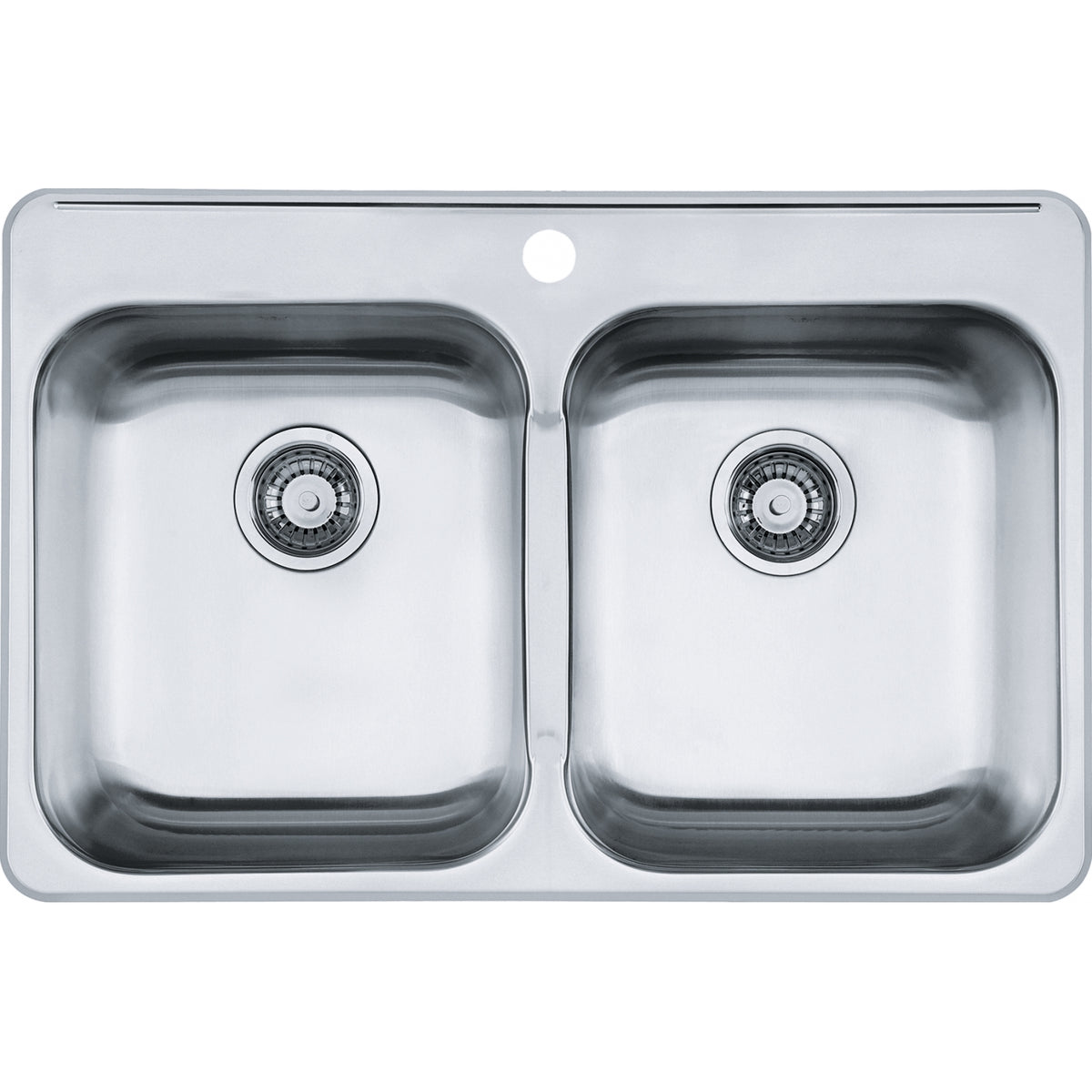 Kindred Reginox 31.25" drop-in stainless steel kitchen sink RDL5279-1