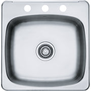 Kindred Reginox 20.13" drop-in stainless steel kitchen sink RSL5251-3