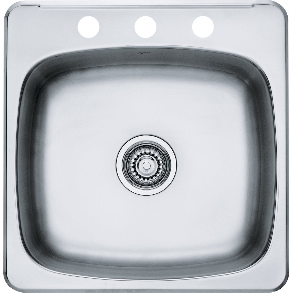 Kindred Reginox 20.13" drop-in stainless steel kitchen sink RSL5251-3