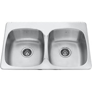 Kindred Regal 31.25" drop-in stainless steel kitchen sink PDL5279-3