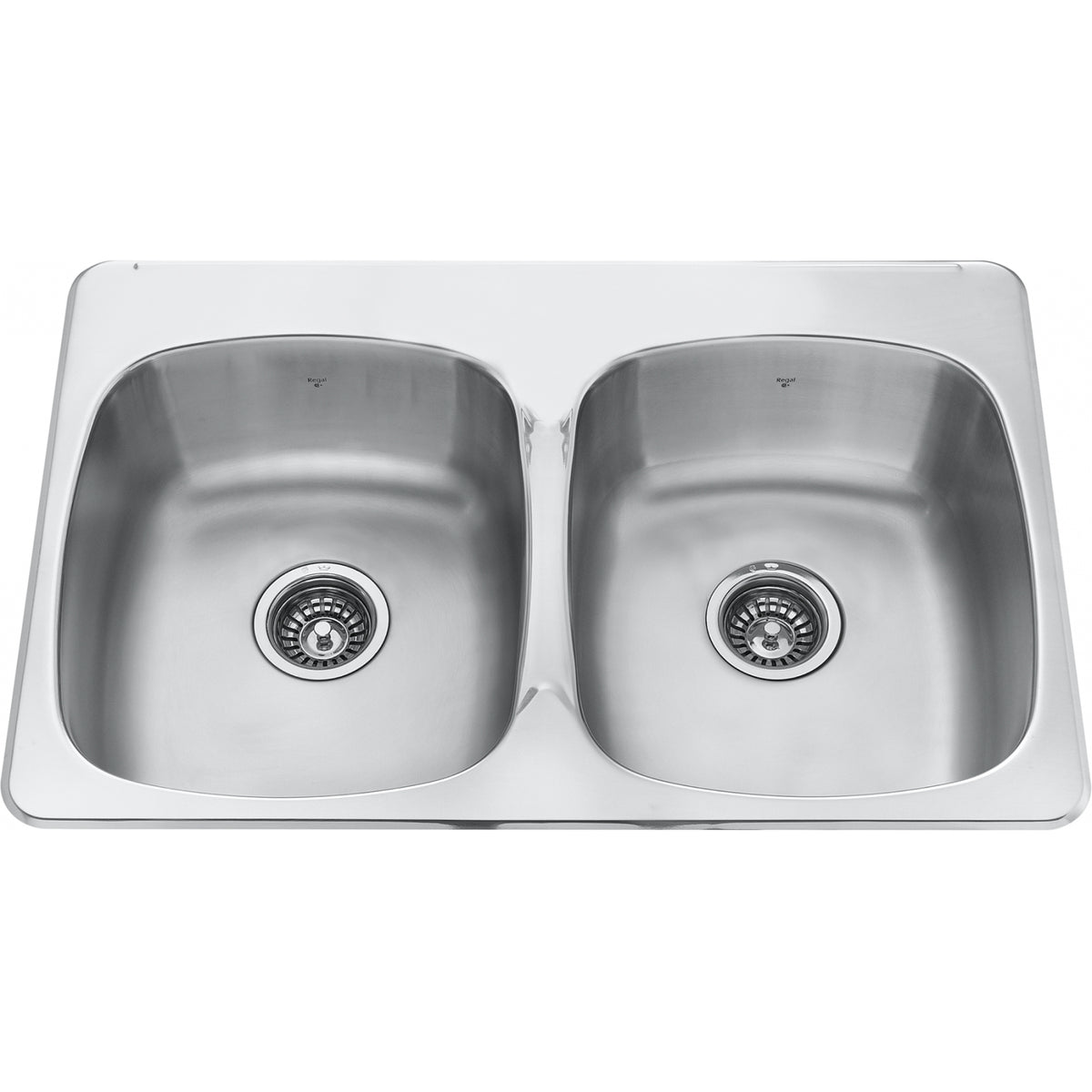 Kindred Regal 31.25" drop-in stainless steel kitchen sink PDL5279-3