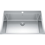 Kindred Brookmore 31" drop-in stainless steel kitchen sink BSL2131-9-1