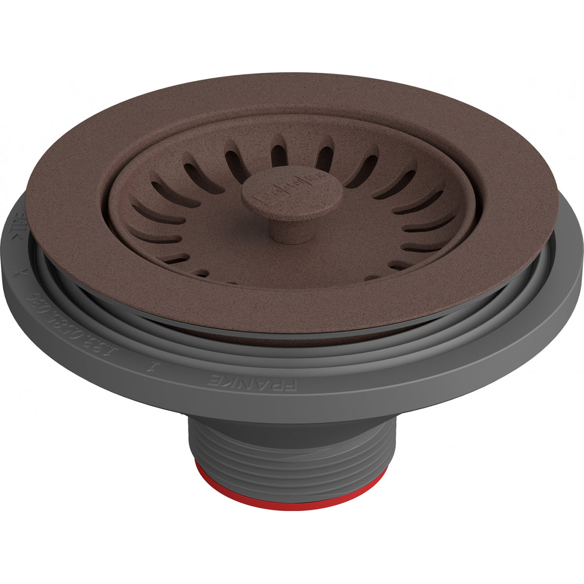 Franke Sink Strainer Assembly 900 in Mocha