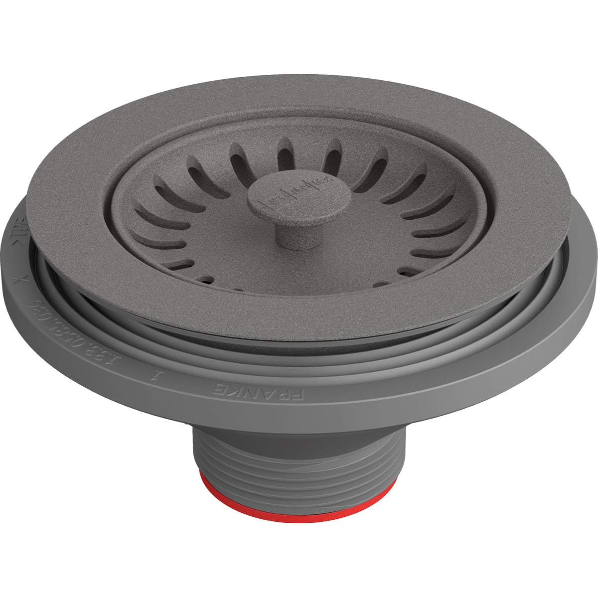 Franke Sink Strainer Assembly 900 in Stone Grey