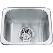 Kindred Steel Queen 13.63" drop-in stainless steel kitchen sink QS1113-6