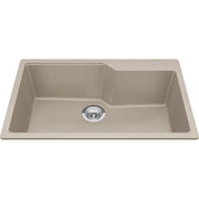 Kindred Urban 31" drop-in fragranite kitchen sink MGSM2031-9 in Champagne